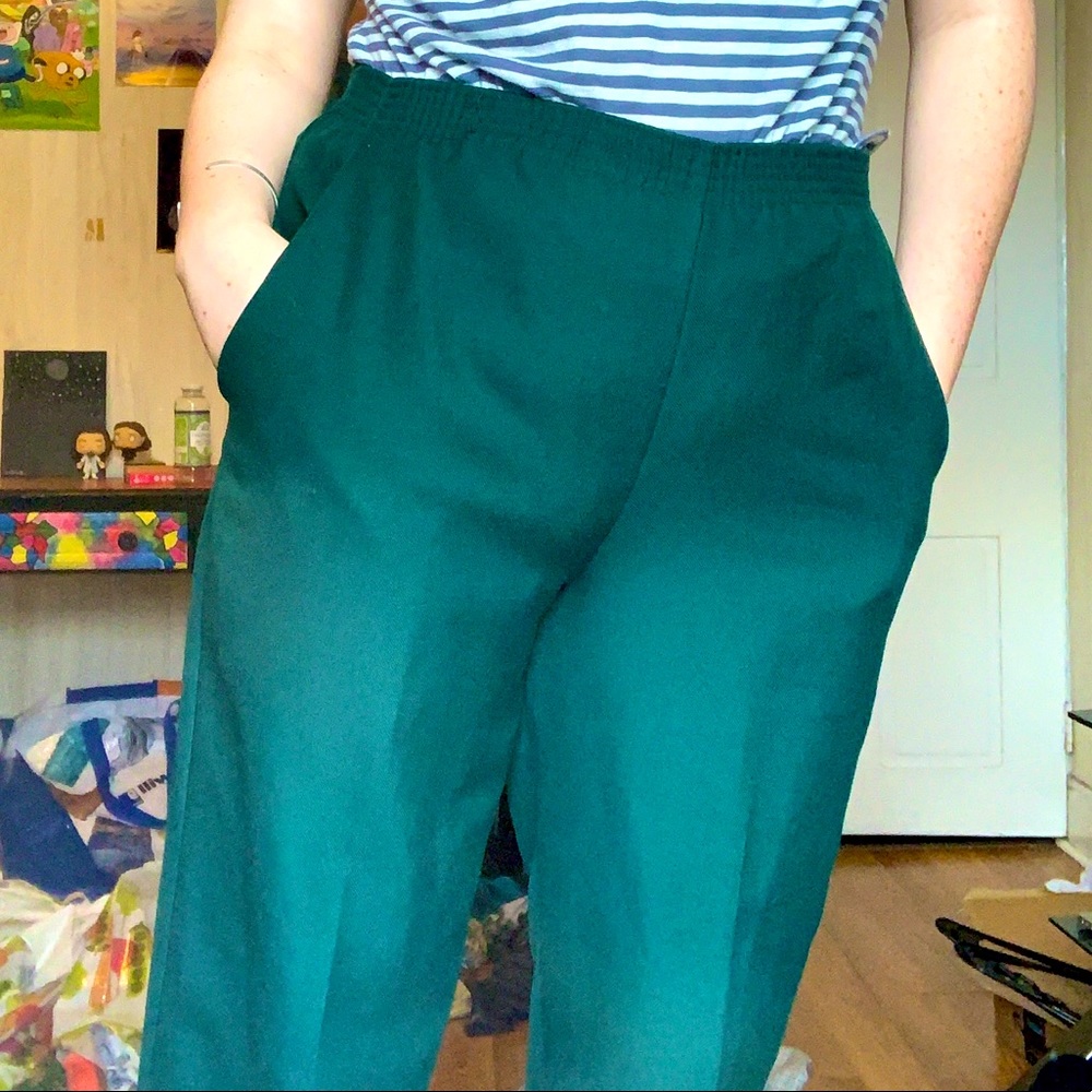 Briggs New York Green Trousers